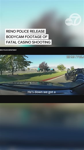 The Reno Police Dept. released bodycam footage of the shooting that occurred outside of the Grand Sierra Resort Casino in Reno, Nevada on July 28. The shooting killed three people and injured three others. The suspect, Dakota Hawver, was later pronounced dead. | ABC7 News