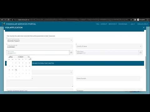 How To Online Apply Cameroon Tourist Visa - eVisa - Step By Step Full Information