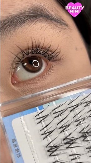 Individual Eyelashe Tutorial for Beginners #eyelashes