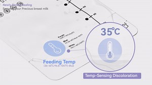 Momcozy Breastmilk Storing Bags, Temp-Sensing Discoloration Milk Storing Bags for Breastfeeding, Disposable Milk Storage Bag with 6 Ounce Self Standing, No-Leak Milk Freezer Storage Pouches, 50pcs