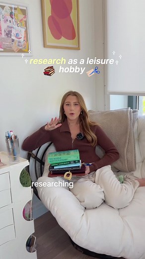 reclaiming research for my 9th grade self 🙃 research as a leisure hobby is one of my favorite activities! let me know if you want a whole video on this or some of your favorite topics to deep dive!! ----- #research #adultlearning #bookish #bookworm #personalcurriculum
