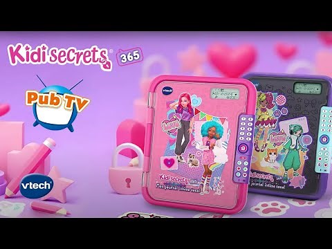 Kidisecrets 365 - Le Journal Intime Electronique vocal à Offrir