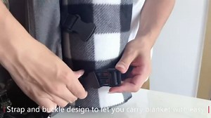 ALLCAMP OUTDOOR GEAR Picnic Backpack for 2 Person Set W/Detachable Bottle/Wine Holder, Fleece Blanket, Plates and Cutlery Set (Black)