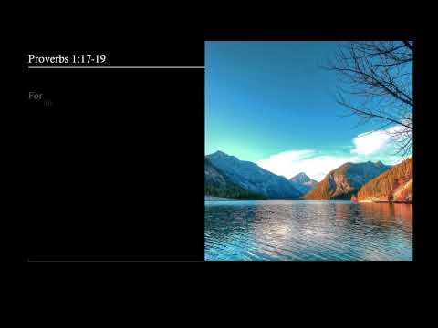 Proverbs 1 Memory Verses ESV