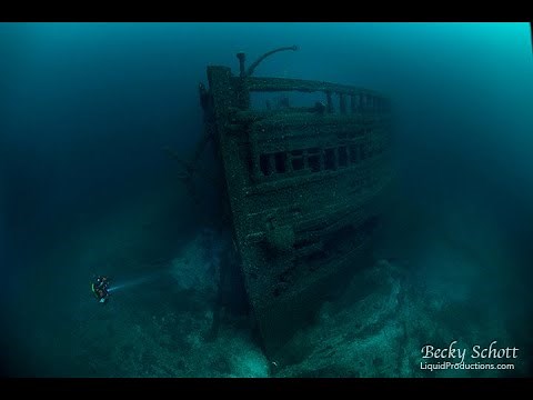 Great Lakes Diving the Straits of Mackinac Shipwrecks