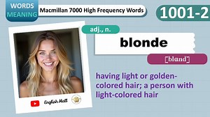 7000单词每天背 0901-1100Daily life 7000 High Frequency English Words