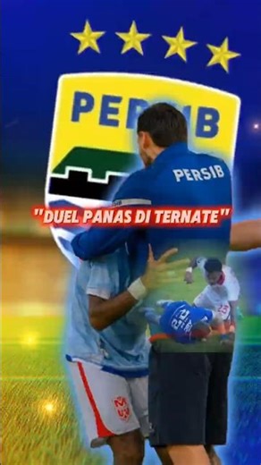 Persib/Heated duel in Ternate, almost a fight #persibday