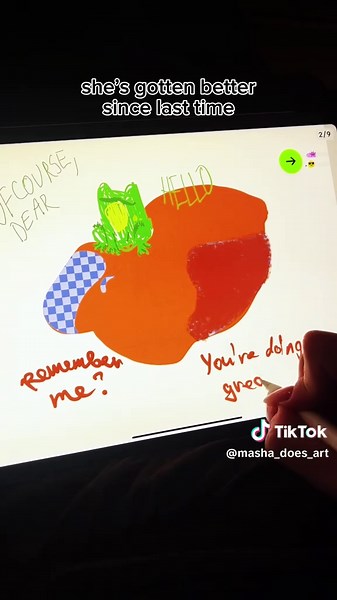 Drawing with someone’s grandma online #wholesome #digitalart #drawing #fyp #mtiplayer app: art workout