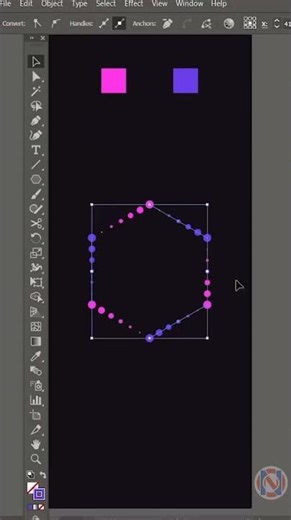 How to create dotted spiral vortex in Adobe illustrator || illustrator tutorial 2025