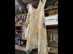 How to make good rawhide from your deer skin