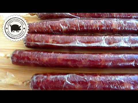 Homemade salami in 3 days charcuterie recipe. curing meat. how to make salami. very short process.