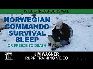Norwegian Commando Survival Sleep by Jim Wagner
