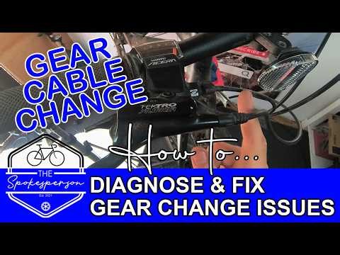 How to replace your rear gear cable. EASY FIX (Step-by-Step) | Shimano Acera and others