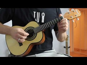 Cavaquinho Course - Listen to a tuned Cavaquinho: D - G - B - D.
