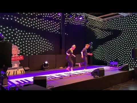 Must see!!! Lovely performance on a Giant Piano