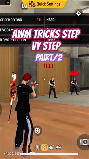 Pairt/2 Dubble sniper tips and tricks step vy step pairt one and pirt 2#freefire #bangladesh