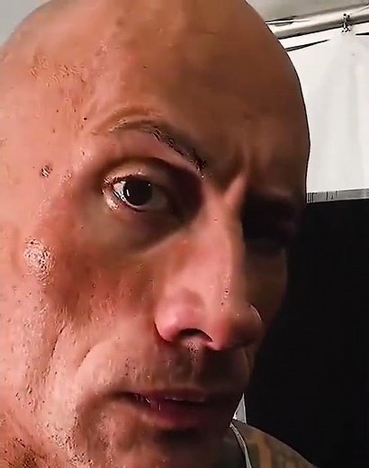 Eyebrow Raise- THE ROCK vs COW