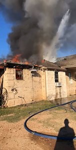 14K views · 390 reactions | Firefighters from Parker County Emergency Services District 1 working aggressively to contain heavy fire from a single story house. Silver Creek FD and several other PCESD #1 and Tarrant County departments responded to the scene. | DFW Scanner | Facebook