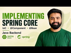 Spring IOC Container | Beans, @Component, @Autowired & @Bean | Spring Boot Full Course #5