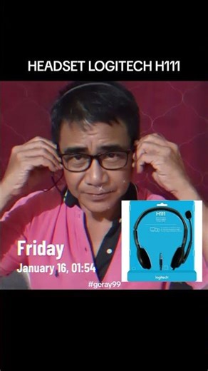 headset logitech logi h111 h110 #ndelichouse #geray99 #gsarosolive