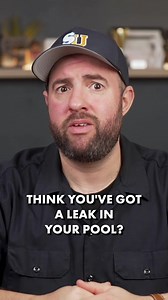 1.6K views · 12 reactions | Think you’ve got a leak in your pool? There are two things you need to do to find out: the bucket test and the dye test | Swim University | Facebook