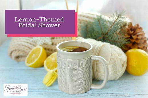 Lemon Themed Bridal Shower Party Ideas (Favors, Decor & More)