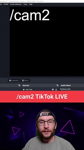 How to Add /Cam2 Command to TikTok LIVE - Step-by-Step Tutorial
