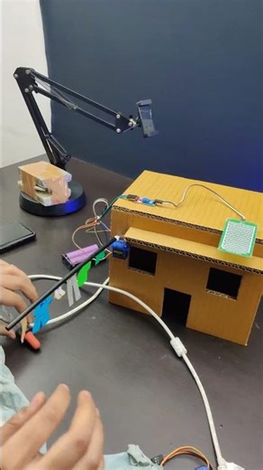 Working on new Project #sciencproject #arduinoprojects #arduino #raindetector #scienceexhibition