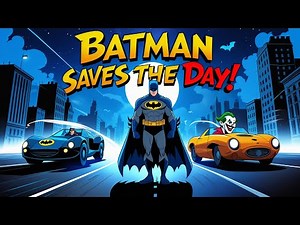kids song Batman Saves the Day! | Fun Superhero Song for Kids