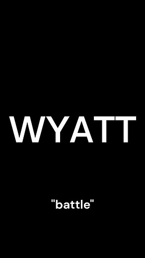 Understanding the Meaning of the Name Wyatt