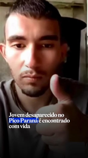 Estadão 🗞 on Instagram: "SALVO ❗ O jovem Roberto Farias Thomaz, de 19 anos, que havia desaparecido há quatro dias em uma trilha no Pico Paraná, o ponto mais alto do Sul do País, conseguiu chegar na manhã desta segunda-feira, 5, até uma fazenda em Antonina, no litoral do Paraná, para pedir ajuda.⁣ ⁣ De acordo com o tenente-coronel Ícaro Gabriel, comandante do Grupo de Operações de Socorro Tático (Gost), do Corpo de Bombeiros do Paraná, o jovem percorreu mais de 20 km em áreas de mata fechada e 