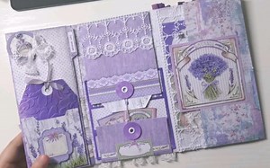 Stamperia普罗旺斯纸本定制收纳册