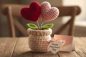 Easy crochet valentine gifts