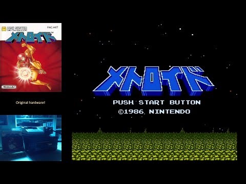 Metroid (Famicom Disk System) on Original Hardware (Part 1)