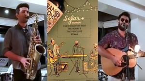 2.5K views · 61 reactions | We attended a Sofar Sounds concert in Mumbai with The Fanculos, The Mooner, and Kush Upadhyay Trio. Here's what a Sofar Sounds Bombay concert looks like in the words of Arul Kacker, the city leader for Sofar Sounds Bombay Ryan Sadri, the saxophonist for The Fanculos, Sakshi Saigal, the host of the concert, and proprietor of Stranger & Sons gin, Rachit Gaur, the voice behind The Mooner | Mashable India | Facebook