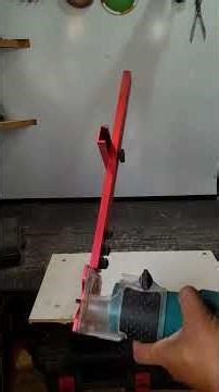Laminating router, template for straight cuts for #router #tools #tips #diy #woodworking