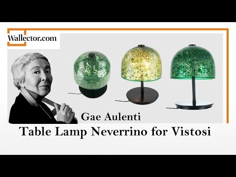 Table Lamp Neverrino by Gae Aulenti for Vistosi