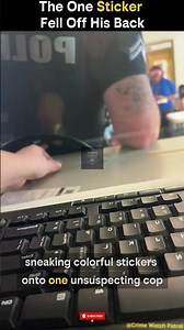 Cop Walks Around Clueless for 30 Minutes 😂 Funniest Police Prank Ever #shorts