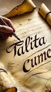 A HISTÓRIA DE TALITA CUME #biblia #fe #deus