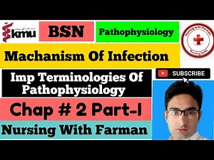 Mechanism Of Infection | Terminologies Of Pathophysiology | Pathophysiology Chap #2 part-I BSN KMU .