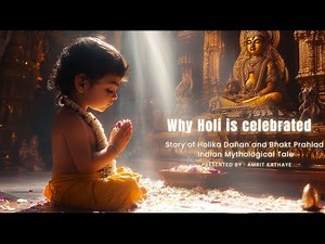 Why Holi is celebrated | Story of Holika Dahan and Bhakt Prahlad | Mythological Tale