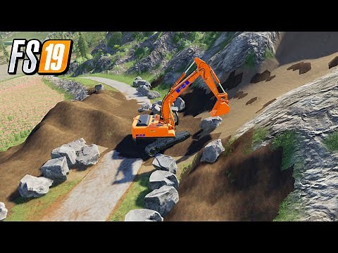 FS19 Public Works Rock Mod TP Pierrot Map V5 Farming Simulator 19 Mining Mods