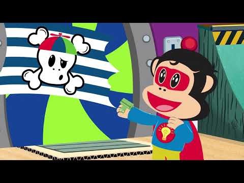 Julius Jr. S1EP04 (Pirates and Superheroes and Banana-licious)