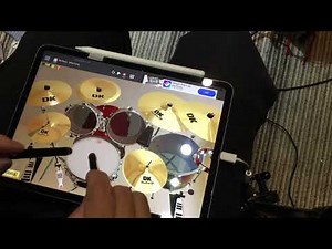 足でバスドラムを演奏できるドラムアプリDrumKnee3Dを試した