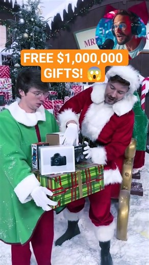 I Joined the $1,000,000 MrBeast Giveaway! 🎅🎁 #Shorts