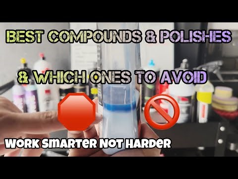 Best Compounds, Polishes, AIO and Hybrids for Car Detailing 2023