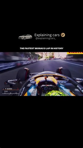 Explaining cars on Instagram: "Lando Norris’s pole lap at the 2025 Monaco Grand Prix was one of the clearest statements of pure speed in modern Formula 1. Around the unforgiving streets of Monte Carlo, where precision and confidence are everything, Norris delivered a stunning 1:09.954 — the fastest qualifying lap in Monaco history — to secure a record-breaking pole and deny home hero Charles Leclerc by just 0.109 seconds. ￼ This wasn’t luck or timing. Norris timed his final run perfectly on soft