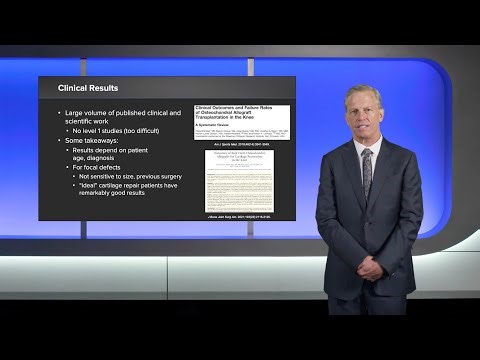 Clinical Support for Fresh OCA Use in the Knee