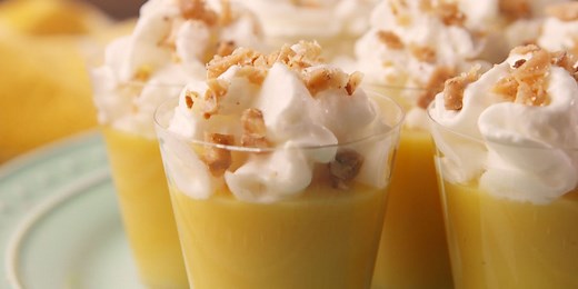 Caramel Apple Pudding Shots