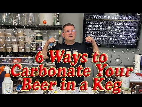6 Ways to Carbonate Your Beer in a keg - How to carbonate beer in a keg